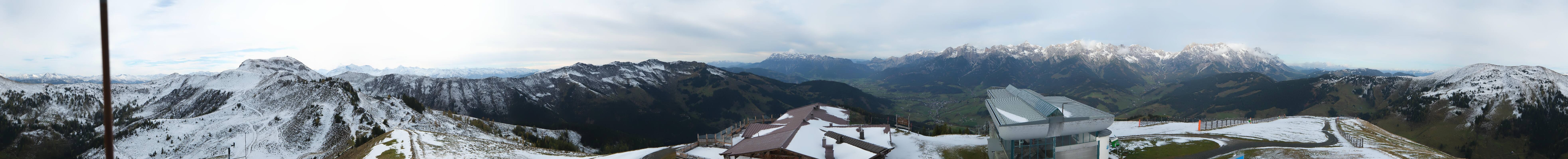 Archived image Webcam Panoramic view of Hochkönig