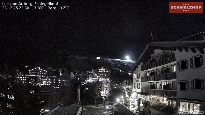 Archiv Foto Webcam Lech: Hotel Schmelzhof