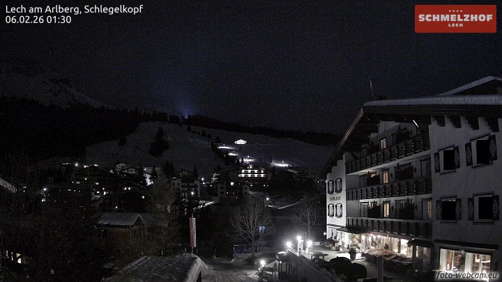 Archiv Foto Webcam Lech: Hotel Schmelzhof