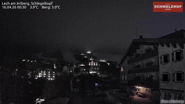 Archiv Foto Webcam Lech: Hotel Schmelzhof