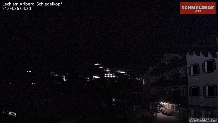 Archiv Foto Webcam Lech: Hotel Schmelzhof