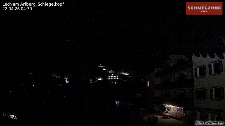 Archiv Foto Webcam Lech: Hotel Schmelzhof