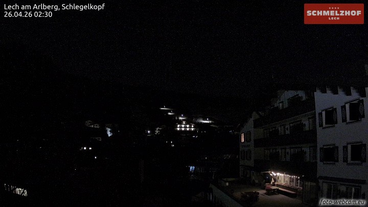 Archiv Foto Webcam Lech: Hotel Schmelzhof