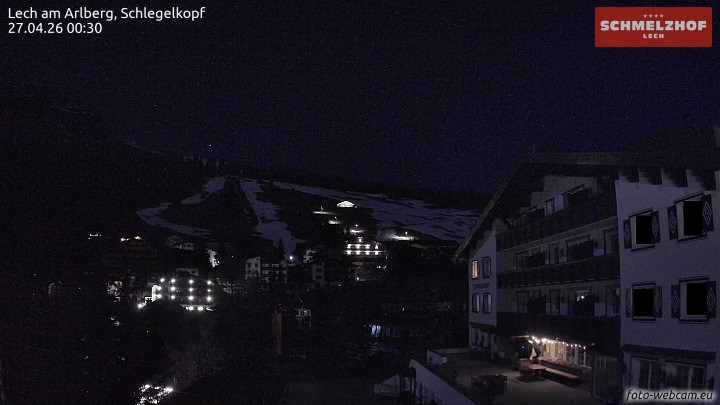 Archiv Foto Webcam Lech: Hotel Schmelzhof
