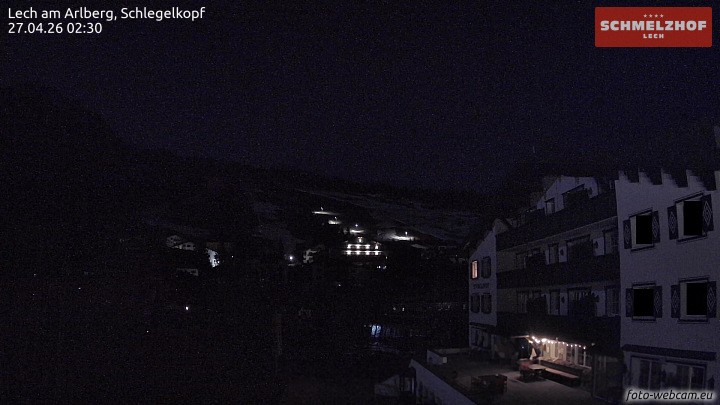 Archiv Foto Webcam Lech: Hotel Schmelzhof
