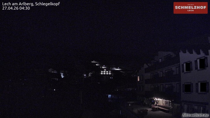 Archiv Foto Webcam Lech: Hotel Schmelzhof