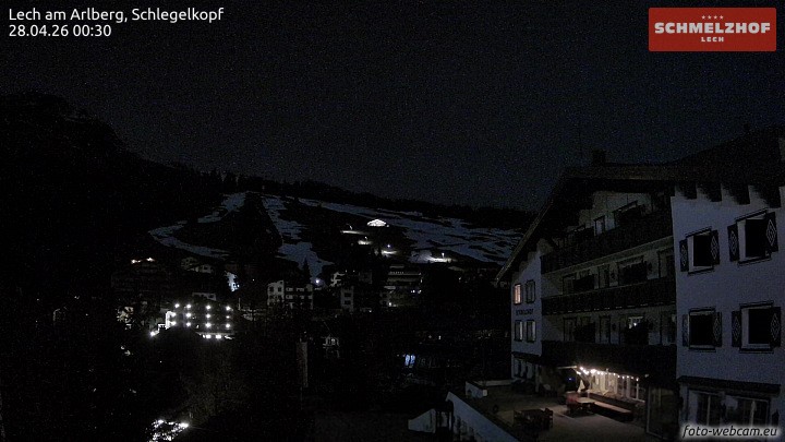 Archiv Foto Webcam Lech: Hotel Schmelzhof