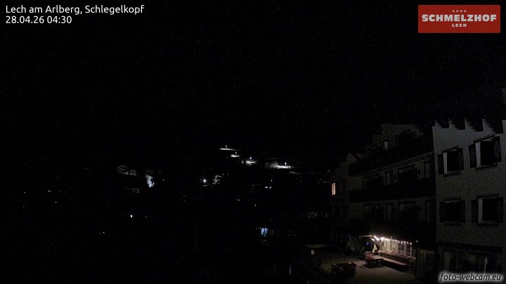 Archiv Foto Webcam Lech: Hotel Schmelzhof