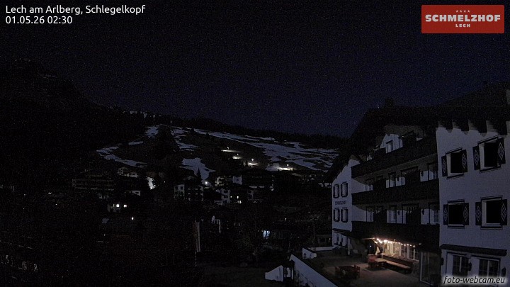 Archiv Foto Webcam Lech: Hotel Schmelzhof