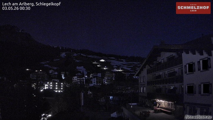 Archiv Foto Webcam Lech: Hotel Schmelzhof