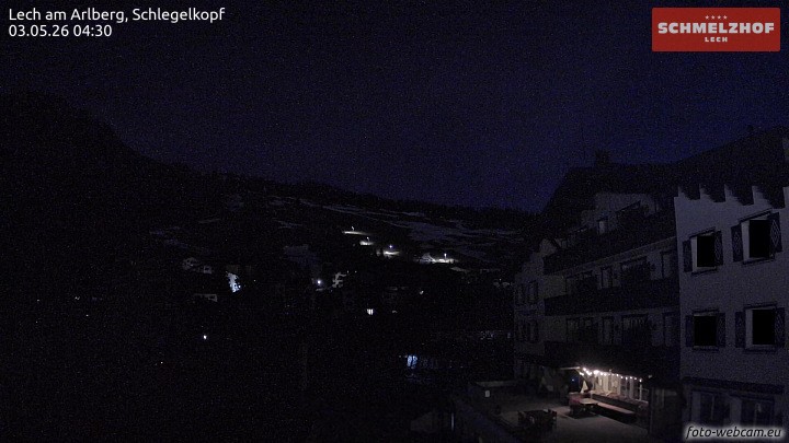 Archiv Foto Webcam Lech: Hotel Schmelzhof