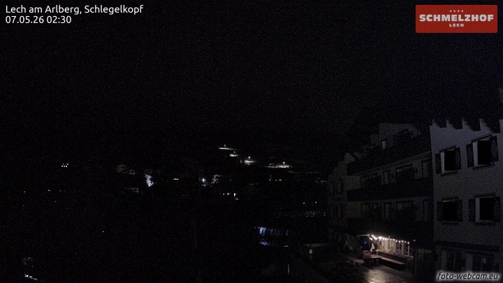 Archiv Foto Webcam Lech: Hotel Schmelzhof