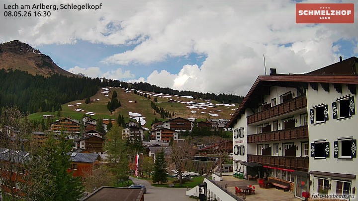 Archiv Foto Webcam Lech: Hotel Schmelzhof