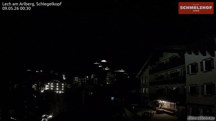 Archived image Webcam Hotel Schmelzhof (Lech)