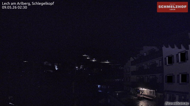 Archived image Webcam Hotel Schmelzhof (Lech)