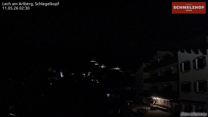 Archived image Webcam Hotel Schmelzhof (Lech)