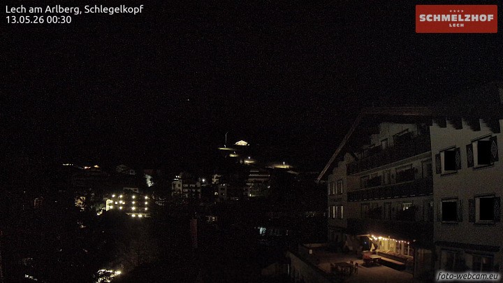 Archiv Foto Webcam Lech: Hotel Schmelzhof