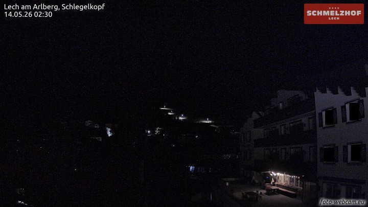 Archiv Foto Webcam Lech: Hotel Schmelzhof
