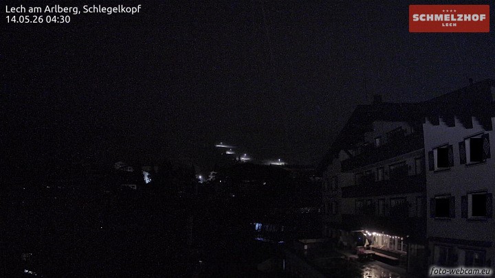 Archiv Foto Webcam Lech: Hotel Schmelzhof