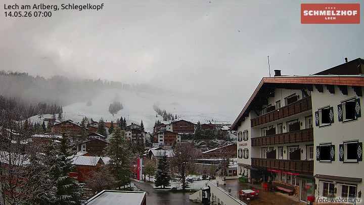 Archiv Foto Webcam Lech: Hotel Schmelzhof