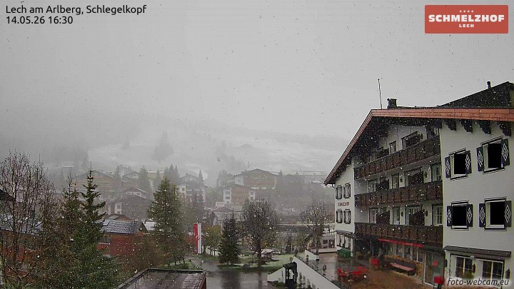 Archiv Foto Webcam Lech: Hotel Schmelzhof