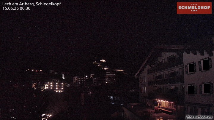 Archived image Webcam Hotel Schmelzhof (Lech)