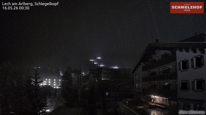 Archiv Foto Webcam Lech: Hotel Schmelzhof