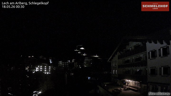 Archived image Webcam Hotel Schmelzhof (Lech)