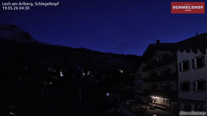 Archiv Foto Webcam Lech: Hotel Schmelzhof