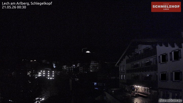 Archived image Webcam Hotel Schmelzhof (Lech)
