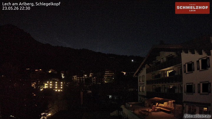 Archiv Foto Webcam Lech: Hotel Schmelzhof