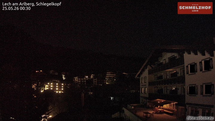 Archiv Foto Webcam Lech: Hotel Schmelzhof