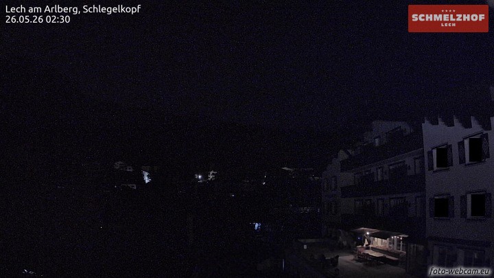 Archived image Webcam Hotel Schmelzhof (Lech)