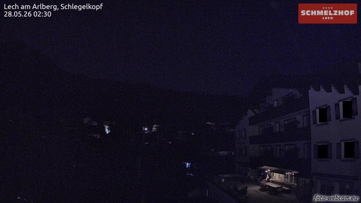 Archiv Foto Webcam Lech: Hotel Schmelzhof