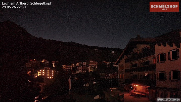 Archiv Foto Webcam Lech: Hotel Schmelzhof