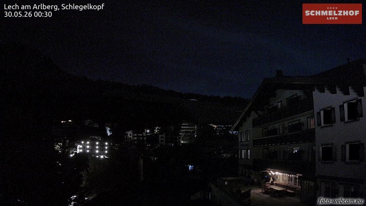 Archiv Foto Webcam Lech: Hotel Schmelzhof
