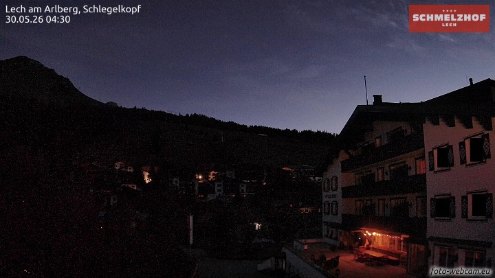 Archiv Foto Webcam Lech: Hotel Schmelzhof