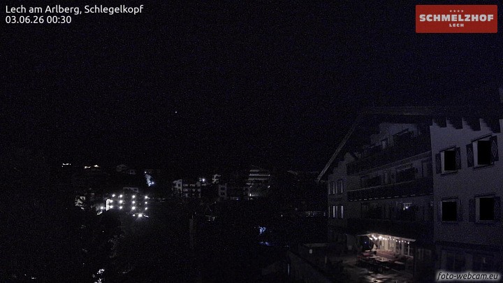 Archiv Foto Webcam Lech: Hotel Schmelzhof