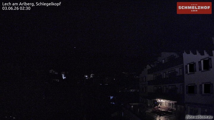 Archiv Foto Webcam Lech: Hotel Schmelzhof