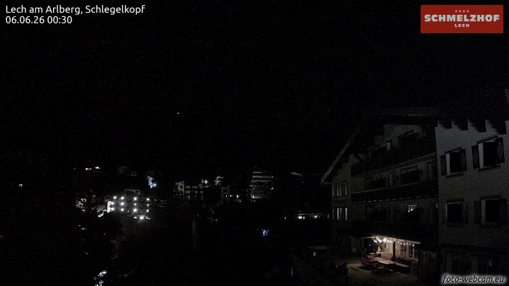 Archiv Foto Webcam Lech: Hotel Schmelzhof