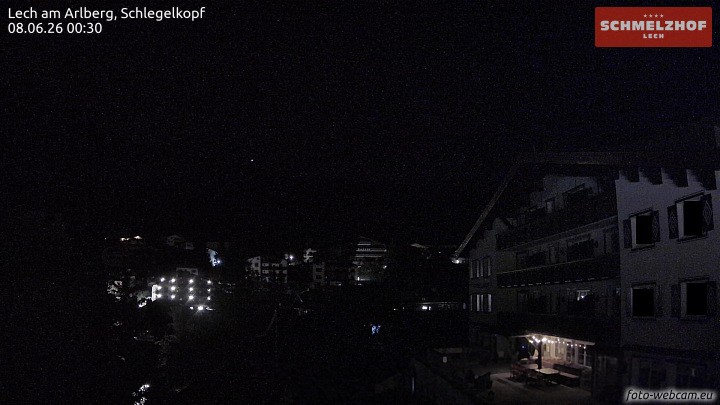 Archiv Foto Webcam Lech: Hotel Schmelzhof