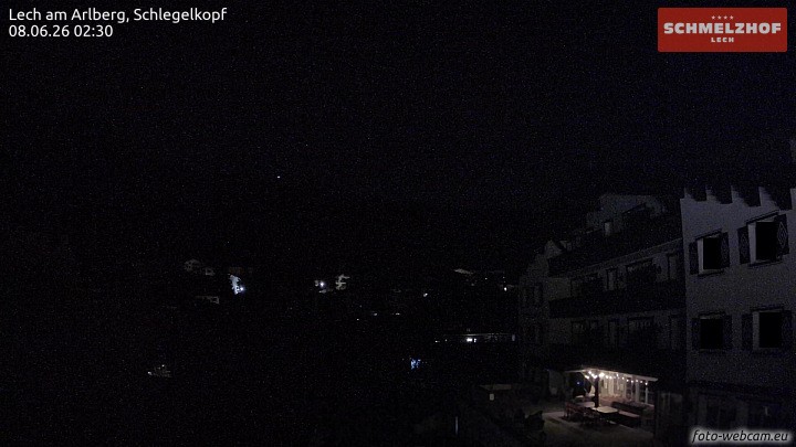 Archiv Foto Webcam Lech: Hotel Schmelzhof