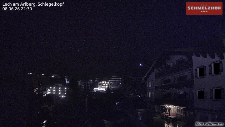 Archiv Foto Webcam Lech: Hotel Schmelzhof