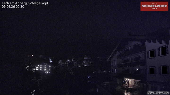 Archiv Foto Webcam Lech: Hotel Schmelzhof
