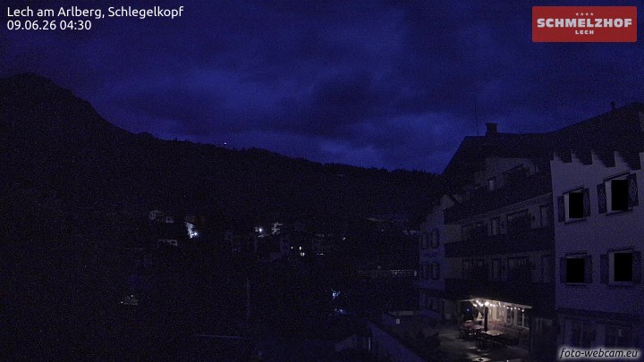Archiv Foto Webcam Lech: Hotel Schmelzhof