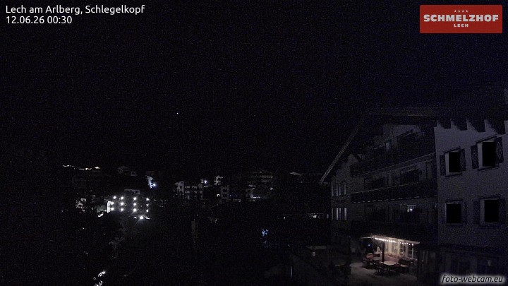Archiv Foto Webcam Lech: Hotel Schmelzhof