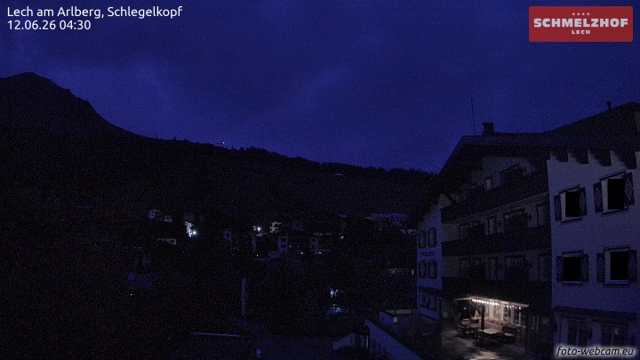 Archiv Foto Webcam Lech: Hotel Schmelzhof