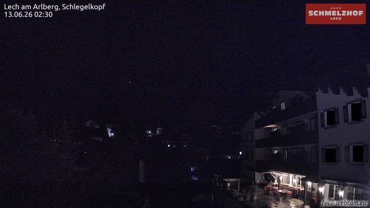 Archived image Webcam Hotel Schmelzhof (Lech)