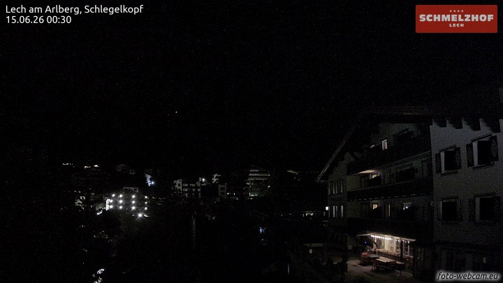 Archiv Foto Webcam Lech: Hotel Schmelzhof