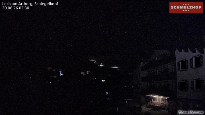 Archived image Webcam Hotel Schmelzhof (Lech)